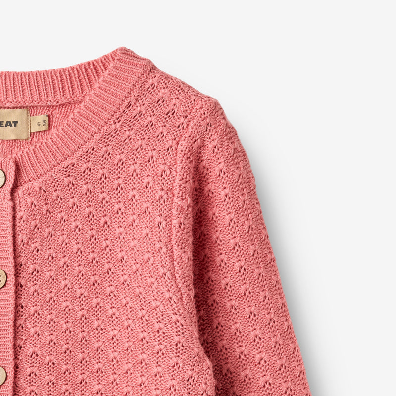 Wheat Main Knit Cardigan Magnella Cardigan 9568 soft pink