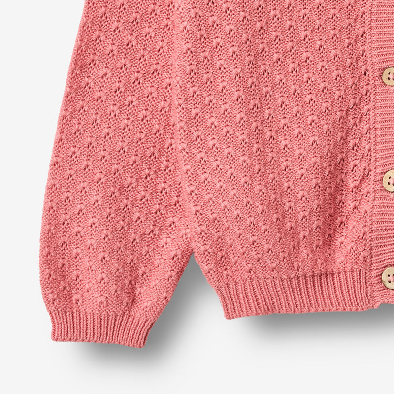 Wheat Main Knit Cardigan Magnella Cardigan 9568 soft pink
