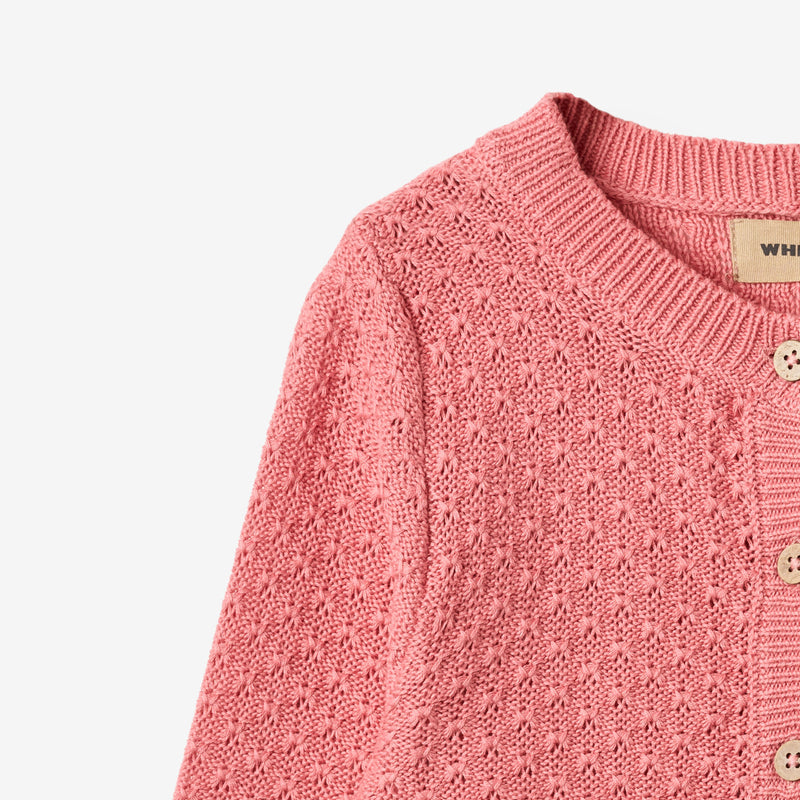 Wheat Main Knit Cardigan Magnella Cardigan 9568 soft pink