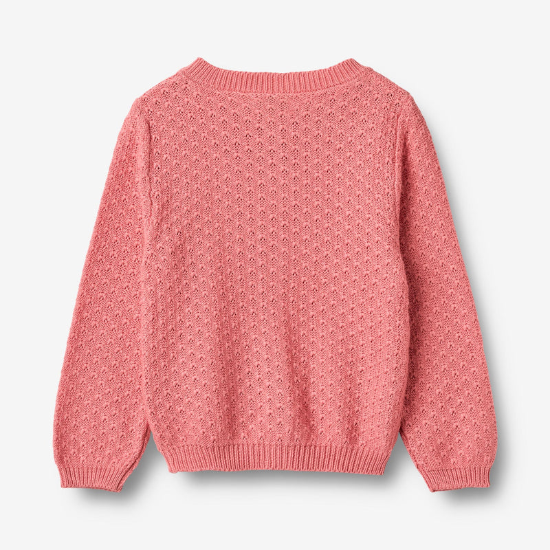Wheat Main Knit Cardigan Magnella Cardigan 9568 soft pink