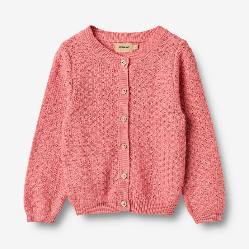 Wheat Main Knit Cardigan Magnella Cardigan 9568 soft pink