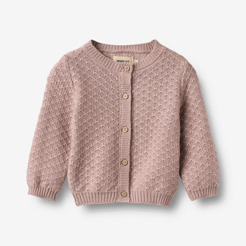 Wheat Main Knit Cardigan Magnella Cardigan 1135 dry rose