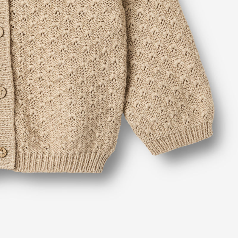 Wheat Main Knit Cardigan Magnella Cardigan 3354 warm sand