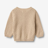 Wheat Main Knit Cardigan Magnella Cardigan 3354 warm sand