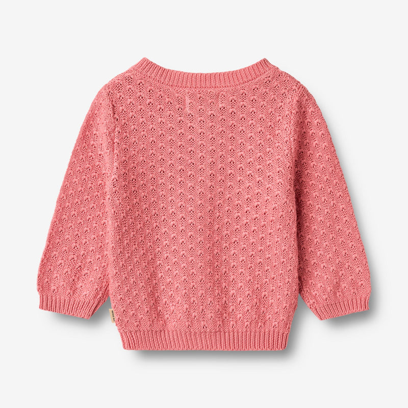 Wheat Main Knit Cardigan Magnella Cardigan 9568 soft pink