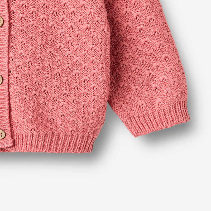 Wheat Main Knit Cardigan Magnella Cardigan 9568 soft pink