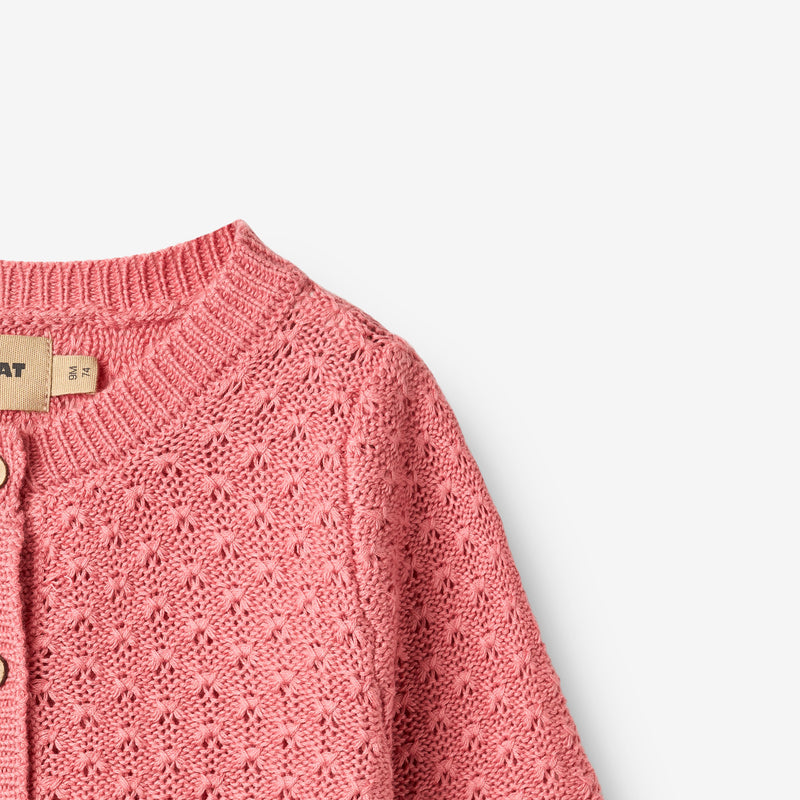 Wheat Main Knit Cardigan Magnella Cardigan 9568 soft pink