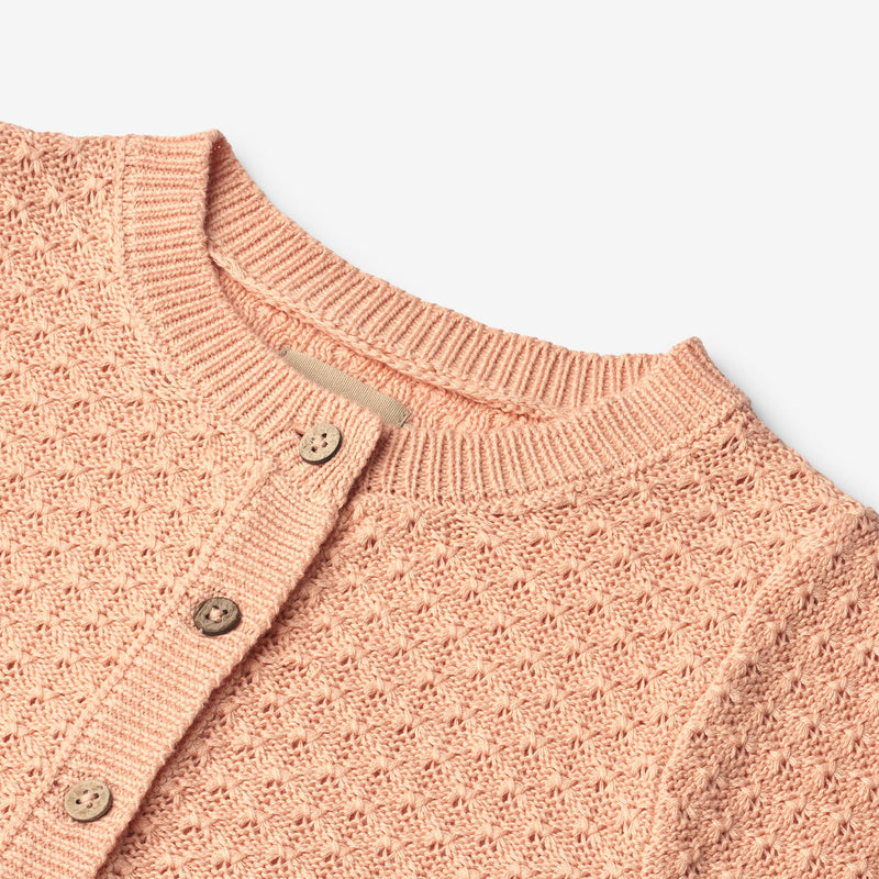 Wheat Main Knit Cardigan Magnella Cardigan 2358 pink sand