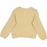 Wheat Main Knit Cardigan Magnella Knitted Tops 3231 soft beige