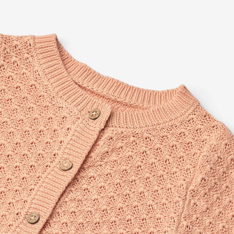 Wheat Main Knit Cardigan Magnella Cardigan 2358 pink sand