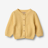 Wheat Main Knit Cardigan Magnella Cardigan 9425 golden yellow