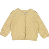 Wheat Knit Cardigan Magnella Knitted Tops 3231 soft beige