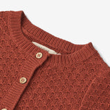 Wheat Main Knit Cardigan Magnella | Baby Knitted Tops 2072 red