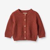 Wheat Main Knit Cardigan Magnella | Baby Knitted Tops 2072 red