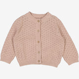 Wheat Main  Knit Cardigan Magnella | Baby Knitted Tops 1356 pale lilac
