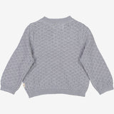 Wheat Main  Knit Cardigan Magnella | Baby Knitted Tops 1528 cloudy sky