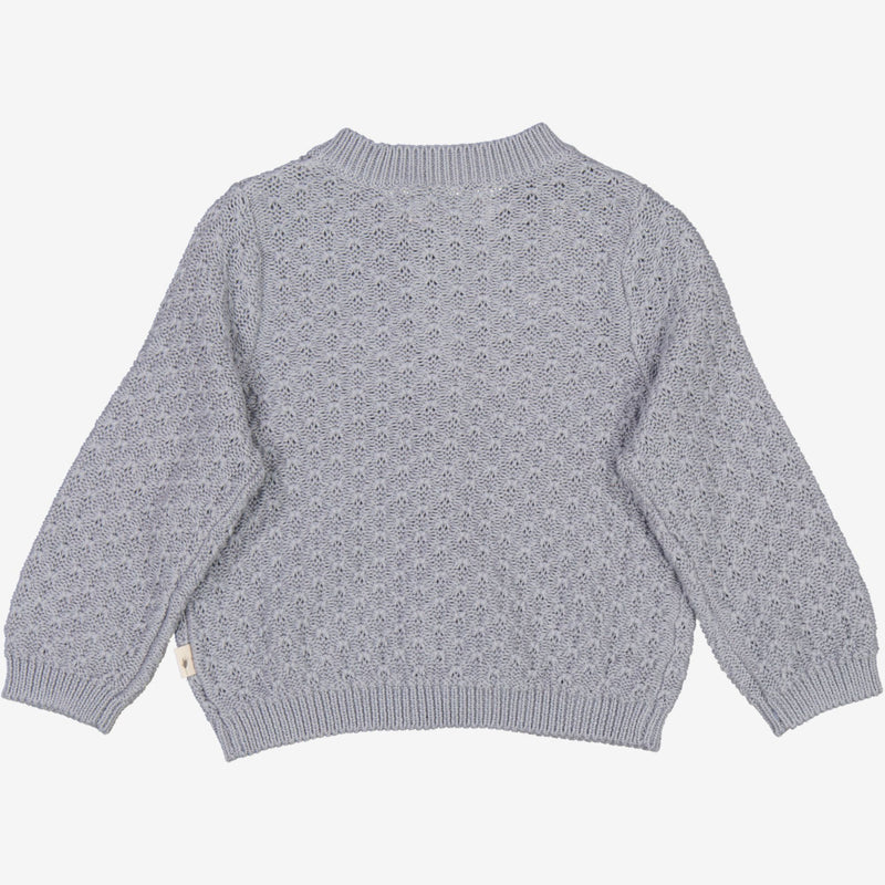 Wheat Main  Knit Cardigan Magnella | Baby Knitted Tops 1528 cloudy sky