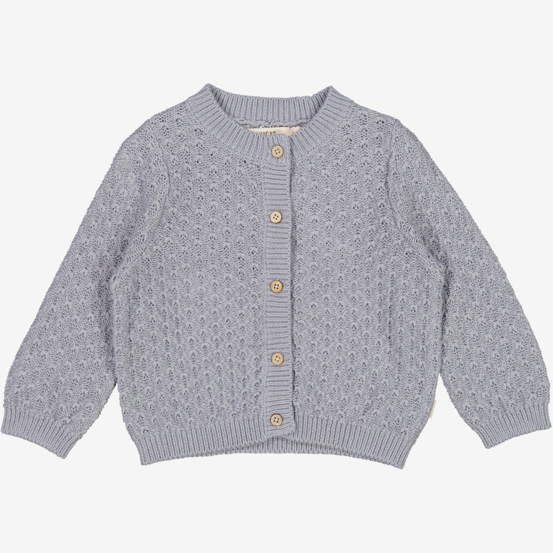 Wheat Main  Knit Cardigan Magnella | Baby Knitted Tops 1528 cloudy sky
