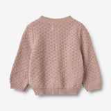 Wheat Main Knit Cardigan Magnella | Baby Knitted Tops 1135 dry rose