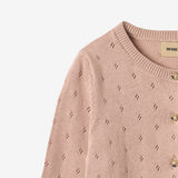 Wheat Main Knit Cardigan Maia Cardigan 2487 rose powder