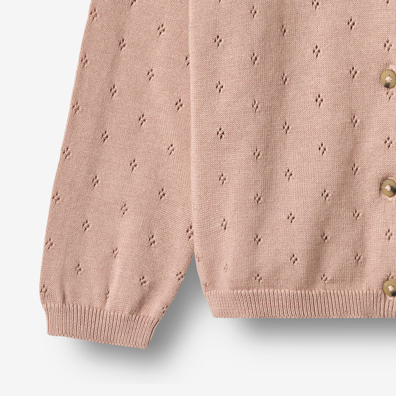 Wheat Main Knit Cardigan Maia Cardigan 2487 rose powder