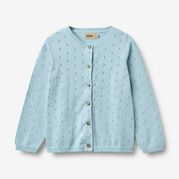 Wheat Main Knit Cardigan Maia Cardigan 2703 summer sky