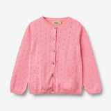 Wheat Main Knit Cardigan Maia Cardigan 9638 bubblegum