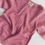 Wheat Main Knit Cardigan Maia Cardigan 9705 warm lilac