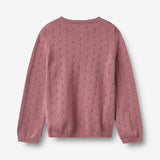 Wheat Main Knit Cardigan Maia Cardigan 9705 warm lilac