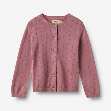 Wheat Main Knit Cardigan Maia Cardigan 9705 warm lilac