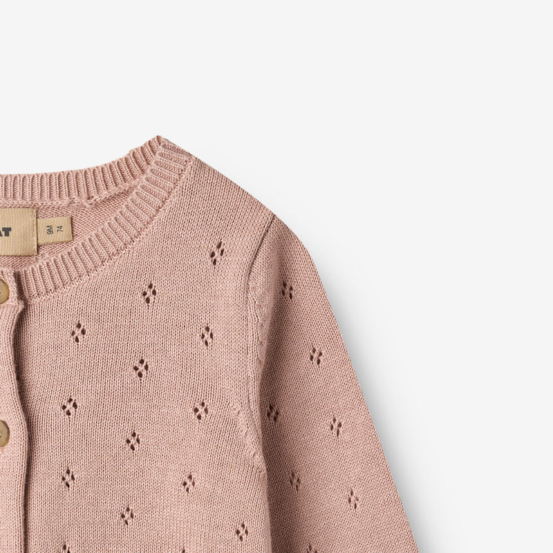 Wheat Main Knit Cardigan Maia Cardigan 2487 rose powder