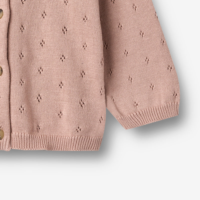 Wheat Main Knit Cardigan Maia Cardigan 2487 rose powder
