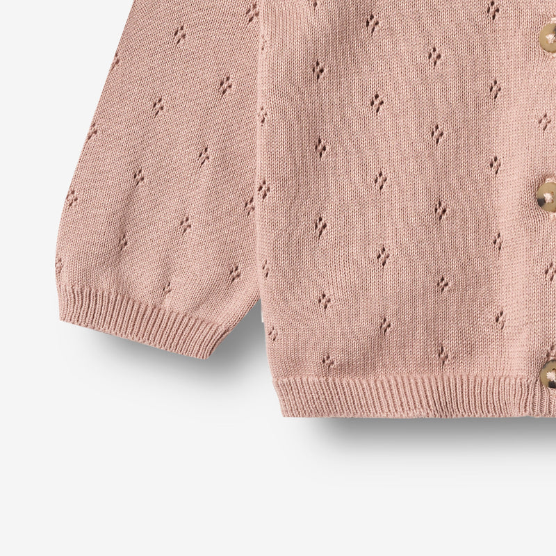 Wheat Main Knit Cardigan Maia Cardigan 2487 rose powder