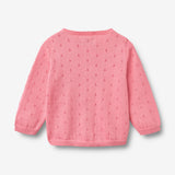 Wheat Main Knit Cardigan Maia Cardigan 9638 bubblegum