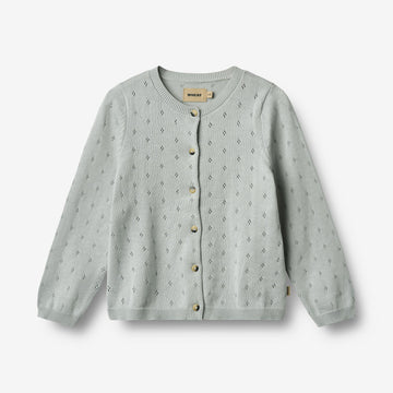 Wheat Main Knit Cardigan Maia Cardigan 1560 soft blue