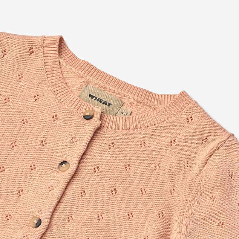Wheat Main Knit Cardigan Maia Cardigan 2358 pink sand