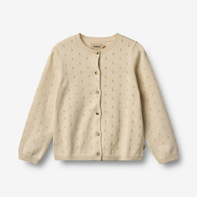 Wheat Main Knit Cardigan Maia Cardigan 3336 sandshell