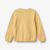 Wheat Main Knit Cardigan Maia Cardigan 9425 golden yellow