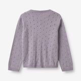 Wheat Main Knit Cardigan Maia Knitted Tops 1346 lavender