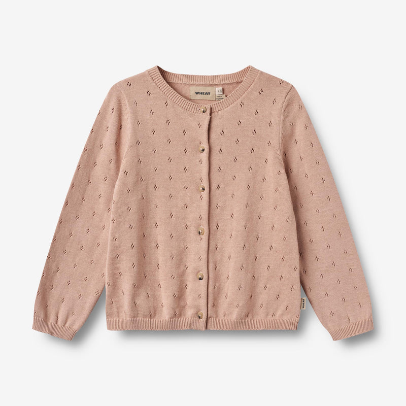 Wheat Main Knit Cardigan Maia Knitted Tops 1157 moonlight rose