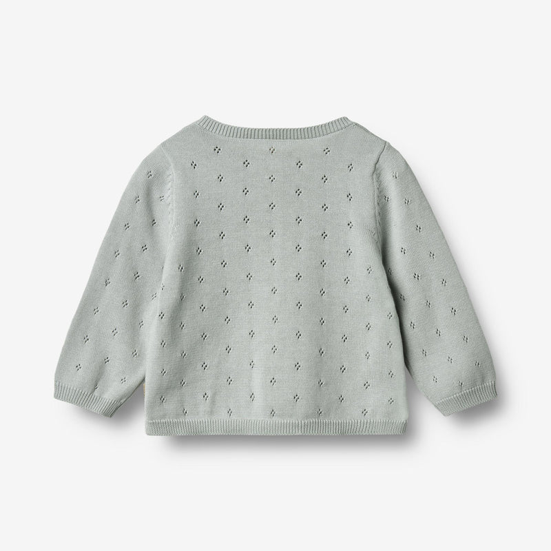 Wheat Main Knit Cardigan Maia Cardigan 1560 soft blue
