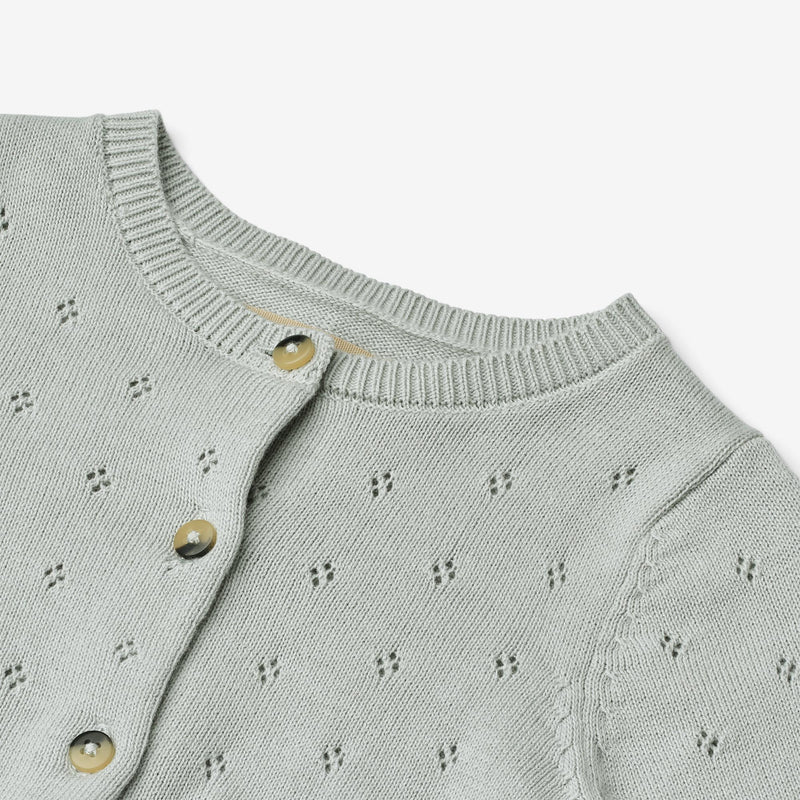 Wheat Main Knit Cardigan Maia Cardigan 1560 soft blue