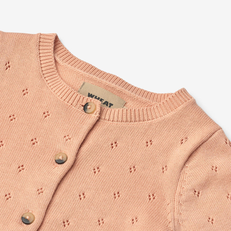 Wheat Main Knit Cardigan Maia Cardigan 2358 pink sand