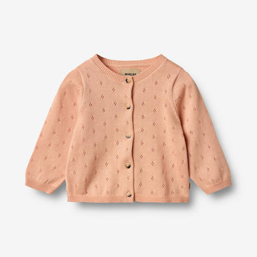 Wheat Main Knit Cardigan Maia Cardigan 2358 pink sand