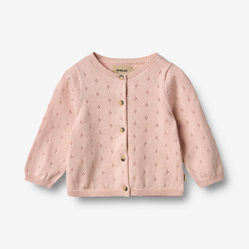 Wheat Main Knit Cardigan Maia Cardigan 2400 powder