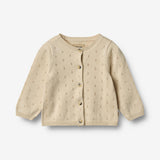 Wheat Main Knit Cardigan Maia Knitted Tops 3336 sandshell
