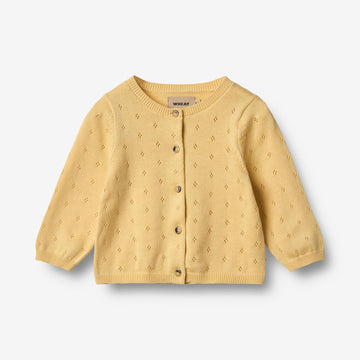 Wheat Main Knit Cardigan Maia Cardigan 9425 golden yellow