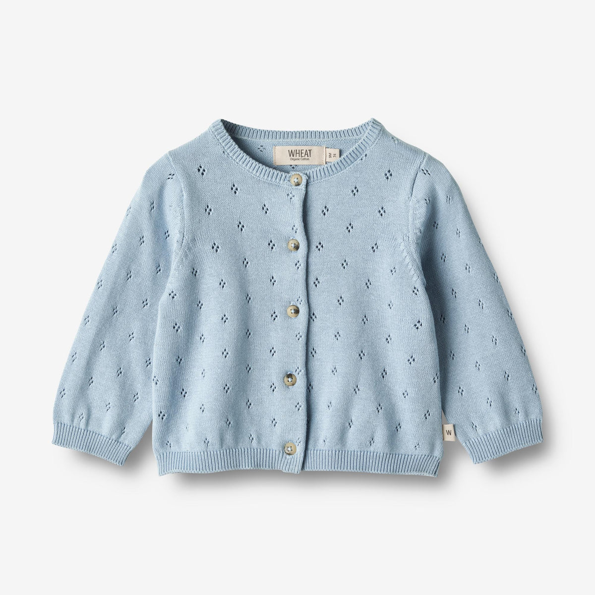 Knit Cardigan Maia Baby blue summer –
