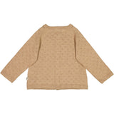 Wheat Knit Cardigan Maja Knitted Tops 3230 sand melange