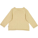 Wheat Main Knit Cardigan Maja Knitted Tops 3231 soft beige